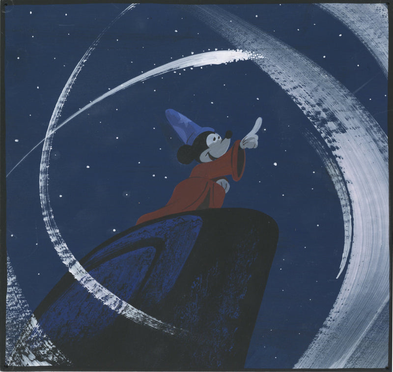 Fantasia Concept Painting: Mickey Mouse (Framed)