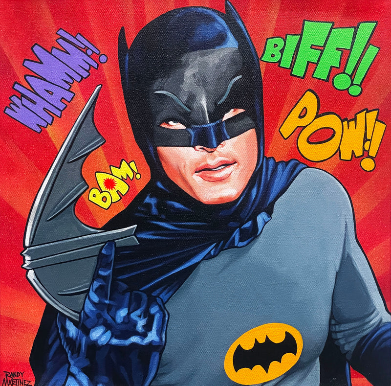 Randy Martinez Original Painting: 60's Batman