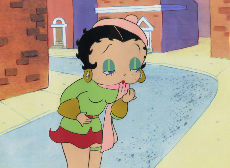 Betty Boop Color Remake Cel
