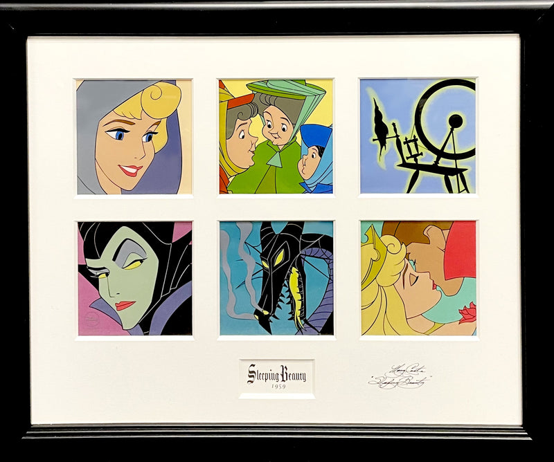 Sleeping Beauty "Fairy Tale Moments" Sericel Signed by Mary Costa (Framed)