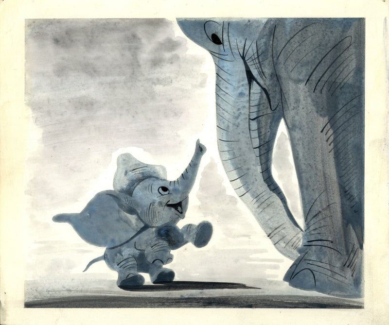 Mary Blair Dumbo Concept Painting