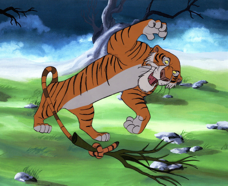 The Jungle Book Original Production Cel: Shere Khan