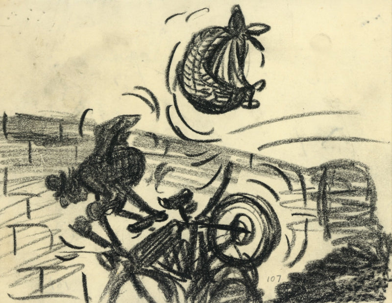 Aristocats Original Storyboard Drawing: Edgar Balthazar