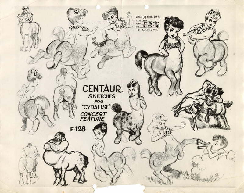 Fantasia Original Stat Model Sheet: Centaurs