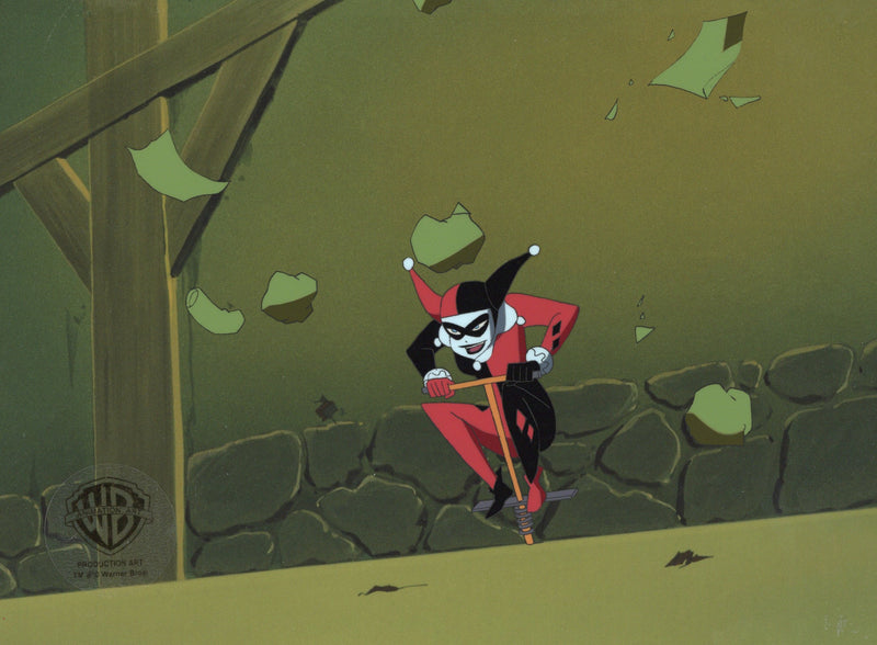 Superman the Animated Series Original Production Cel: Harley Quinn