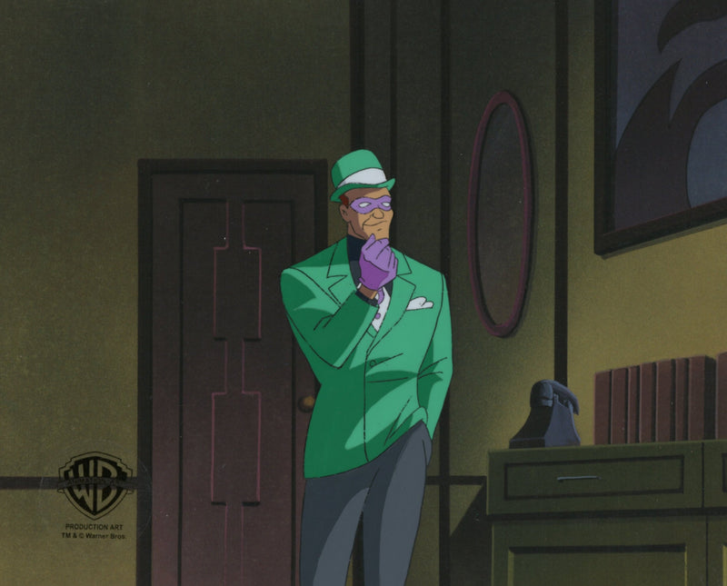 Batman The Animated Series Original Production Cel: Riddler