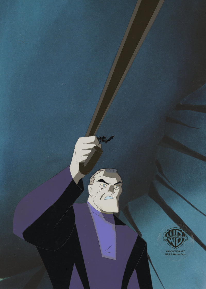 Batman Beyond Original Production Cel: Bruce Wayne