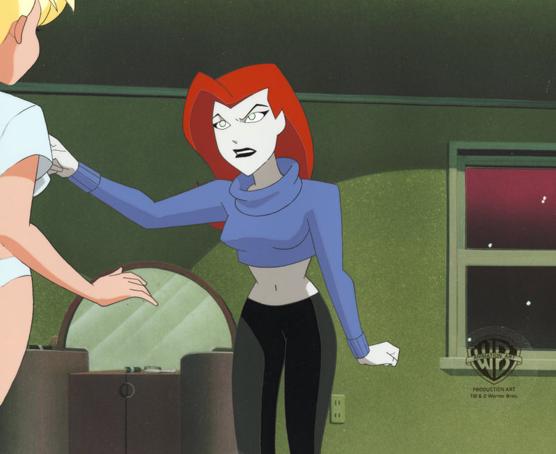 The New Batman Adventures Original Production Cel: Harley, Ivy