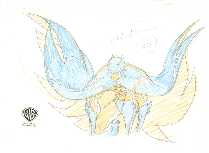 The Batman Original Production Drawing: Batman