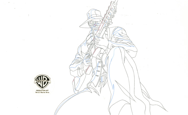 Batman: Gotham Knight Original Production Drawing: Deadshot
