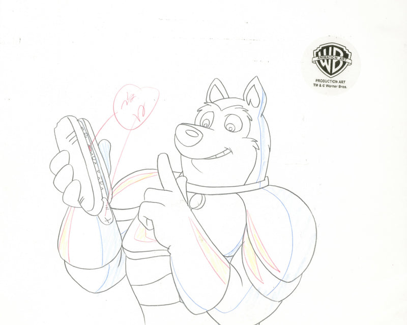 Road Rovers Original Production Drawing: Exile