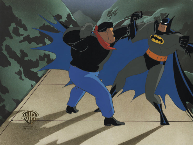 Batman The Animated Series Original Production Cel: Batman