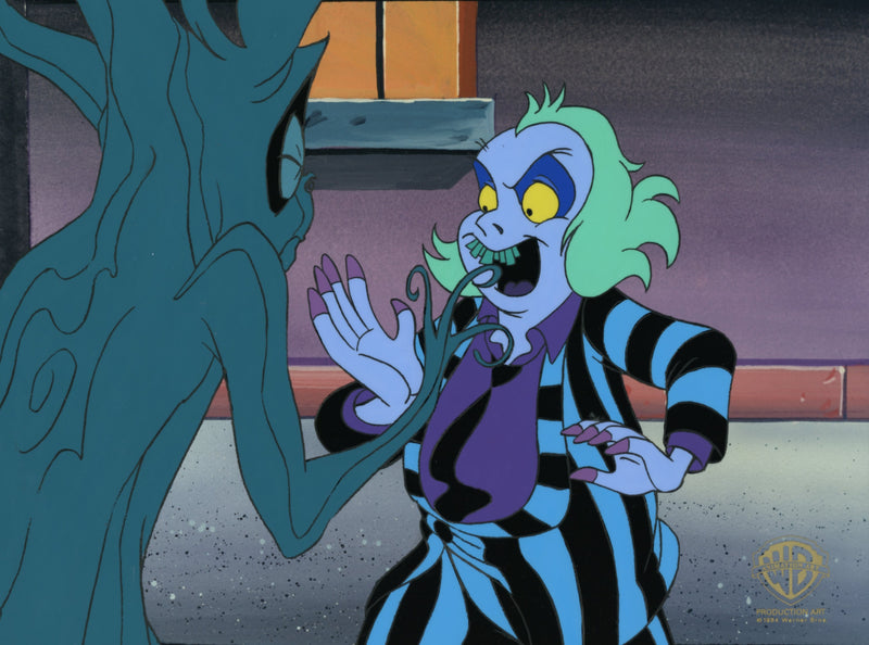 Beetlejuice The Animated Series Original Production Cel: Beetlejuice