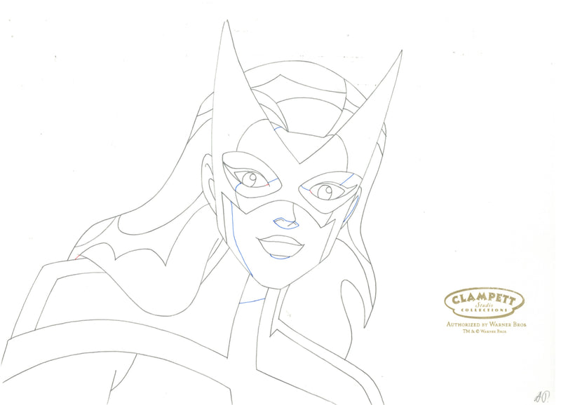 Justice League Unlimited Original Production Drawing: Huntress