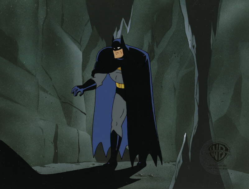 Batman The Animated Series Original Production Cel: Batman