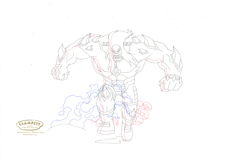 Superman: Doomsday Original Production Drawing: Doomsday