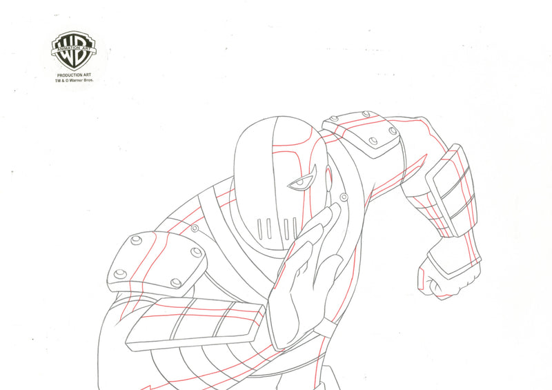 Teen Titans Original Production Drawing: Slade