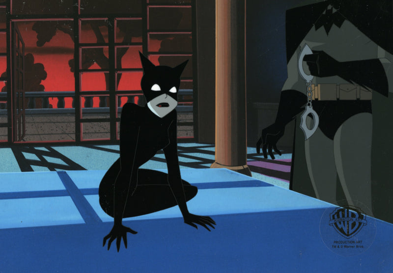 The New Batman Adventures Original Production Cel: Catwoman