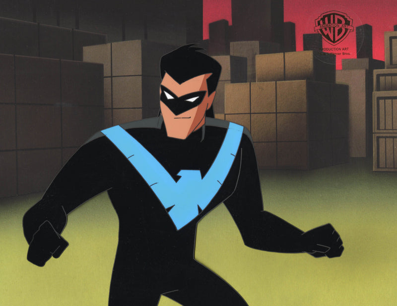 The New Batman Adventures Original Production Cel: Nightwing