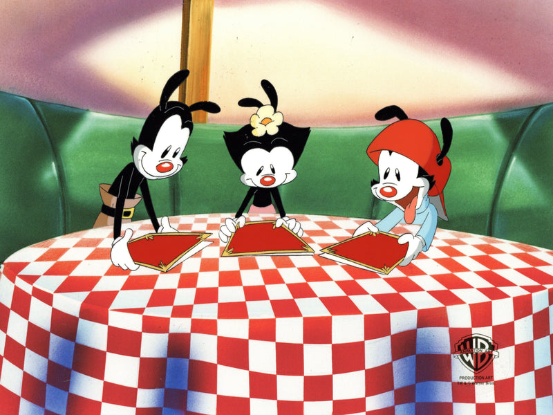 Animaniacs Original Production Cel: Yakko, Wakko, Dot