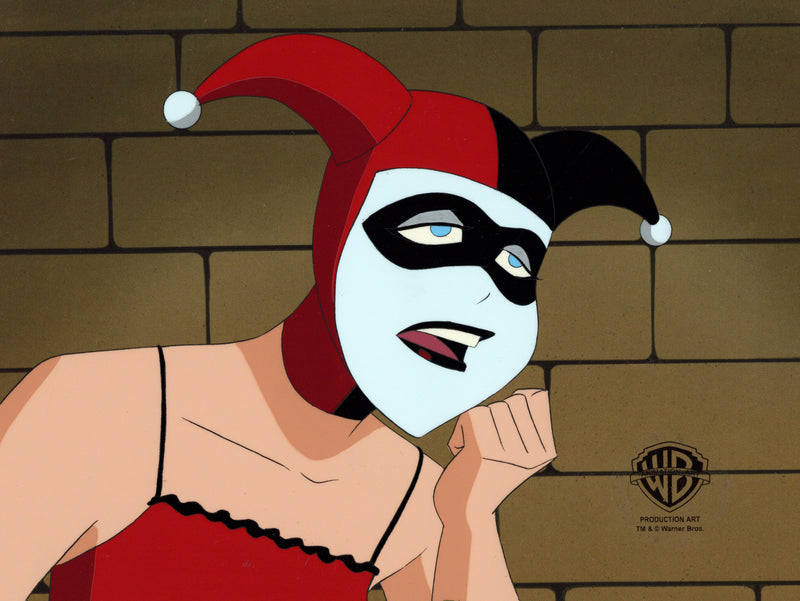 The New Batman Adventures Original Production Cel: Harley Quinn