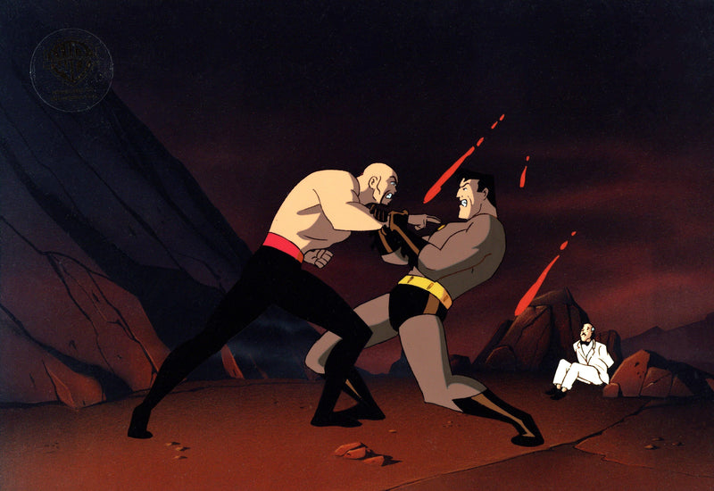 Batman The Animated Series Original Production Cel: Kyodai, Bruce, Alfred