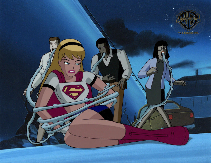 Superman The Animated Series Original Production Cel: Supergirl