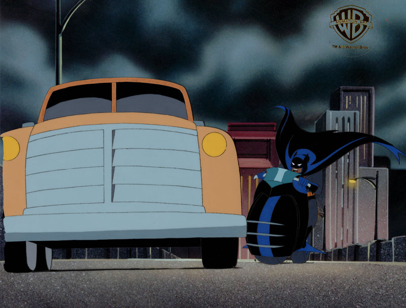 Batman The Animated Series Original Production Cel: Batman
