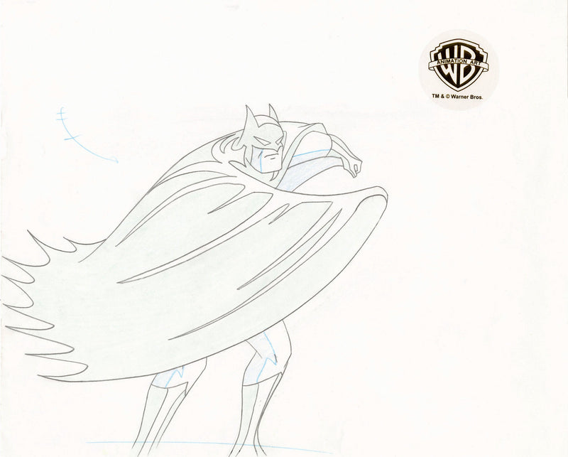 Batman The Animated Series Original Production Drawing: Batman