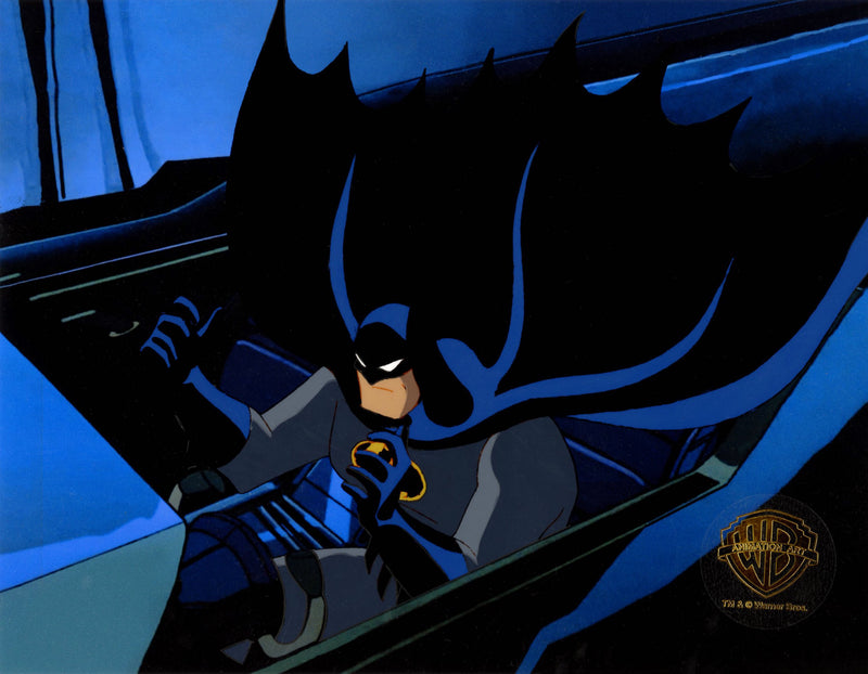 Batman The Animated Series Original Production Cel: Batman