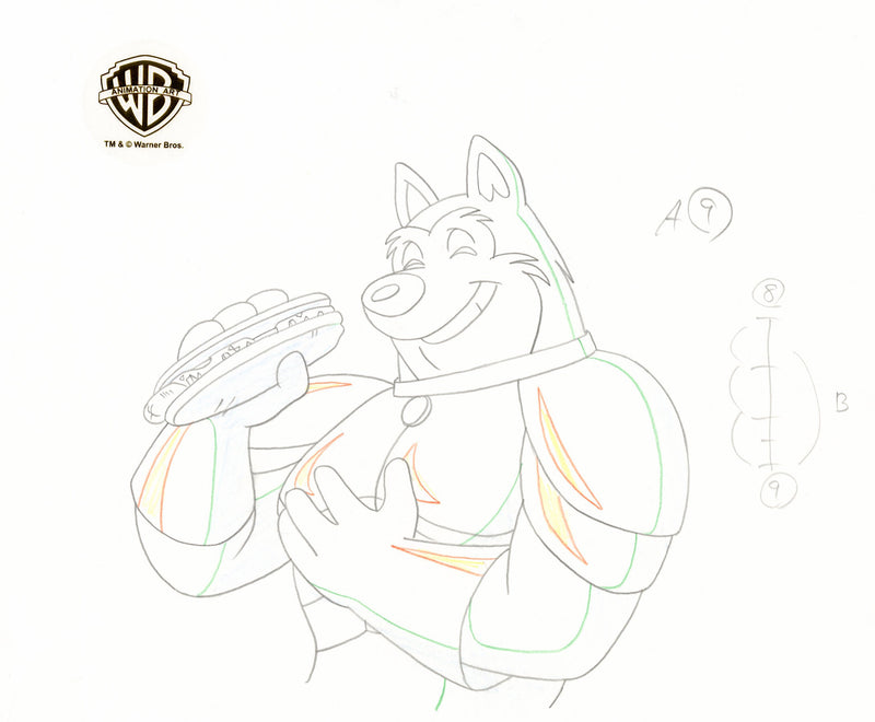 Road Rovers Original Production Drawing: Exile