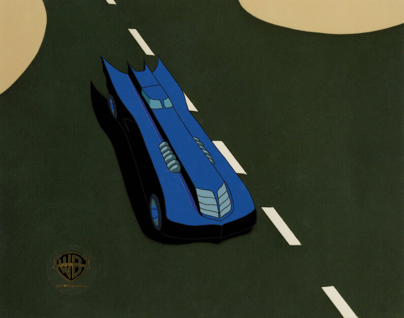 Batman The Animated Series Original Production Cel: Batmobile