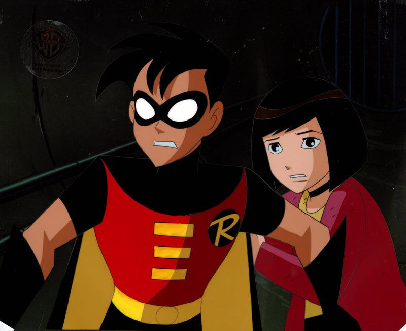 The New Batman Adventures Original Production Cel: Robin, Annie