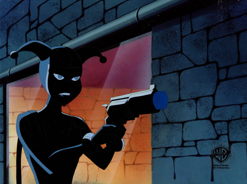 The New Batman Adventures Original Production Cel: Harley Quinn