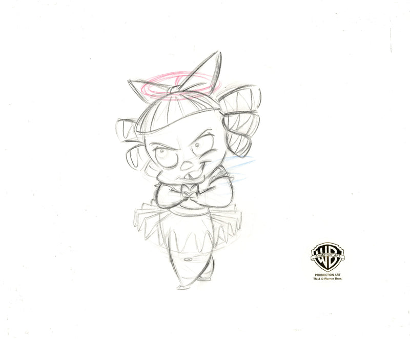 Cats Don't Dance Original Production Drawing: Darla Dimple