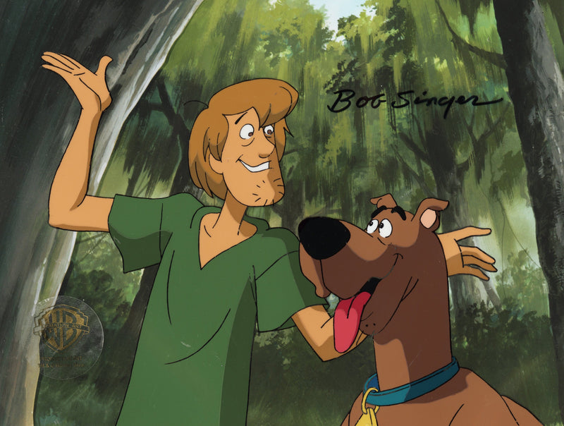 Scooby-Doo on Zombie Island Original Production Cel: Scooby and Shaggy