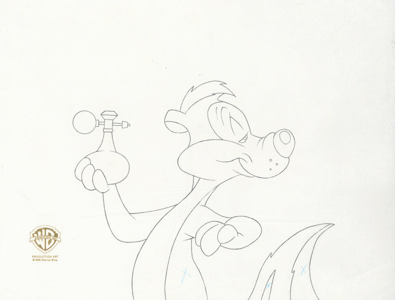 Tiny Toons Original Production Drawing: Pepe Le Pew