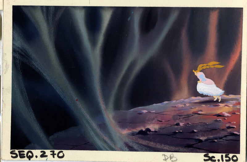 Thumbelina Original Concept Painting: Thumbelina