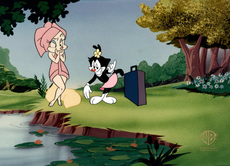 Animaniacs Original Production Cel: Minerva and Dot - Choice Fine Art