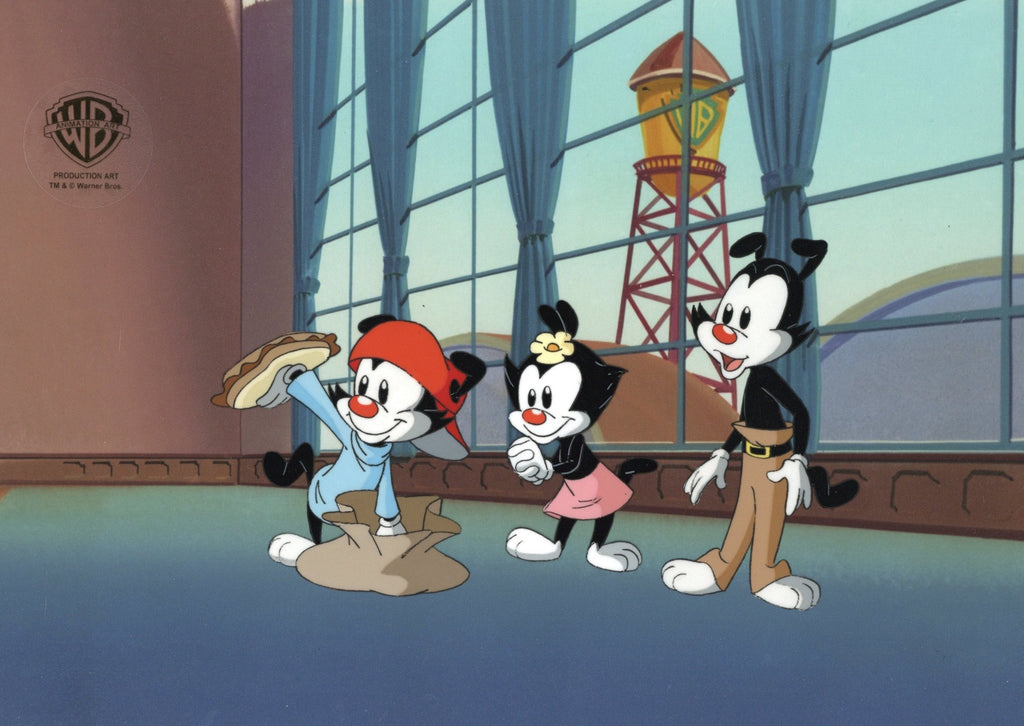 Animaniacs Original Production Cel: Wakko, Yakko, and Dot - Choice Fine Art