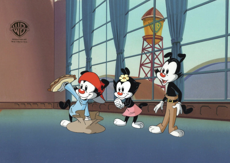 Animaniacs Original Production Cel: Wakko, Yakko, and Dot - Choice Fine Art