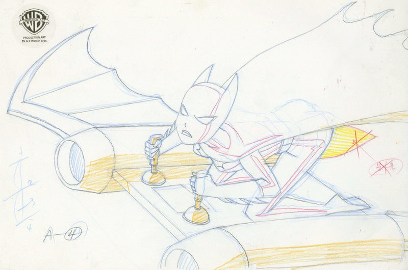 Batman, Mystery of the Batwoman Original Production Drawing: Batwoman - Choice Fine Art