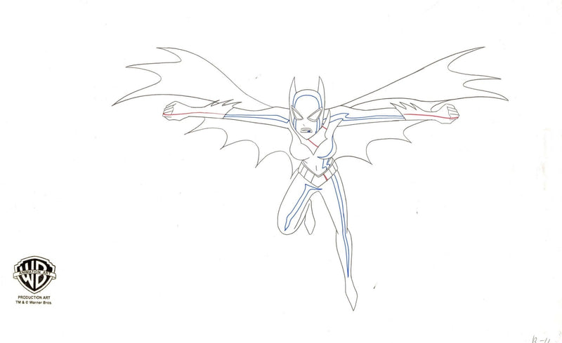 Batman, Mystery of the Batwoman Original Production Drawing: Batwoman - Choice Fine Art