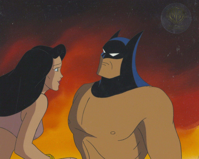 Batman The Animated Series Original Production Cel: Batman and Talia - Choice Fine Art