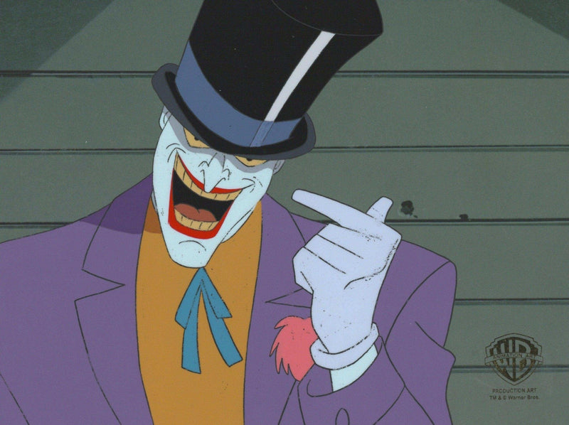 Batman The Animated Series Original Production Cel: Joker with Framing - Choice Fine Art