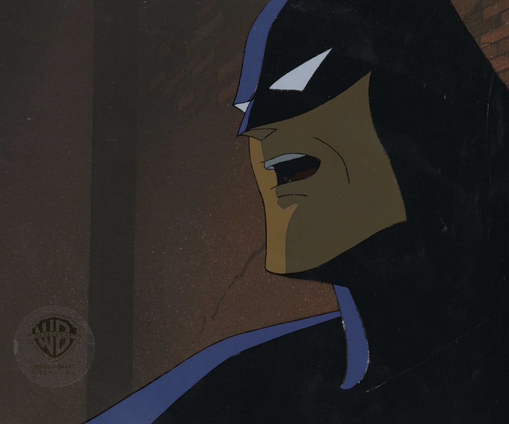 Batman The Animated Series Original Production Cel with Matching Drawing: Batman - Choice Fine Art