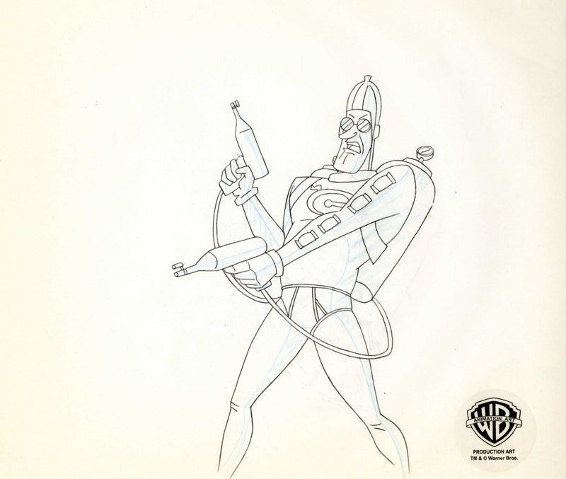 Batman The Animated Series Original Production Cel with Matching Drawing: Condiment King - Choice Fine Art