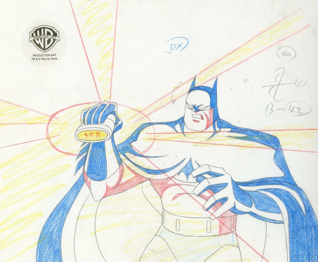 Batman The Animated Series Original Production Drawing: Batman - Choice Fine Art