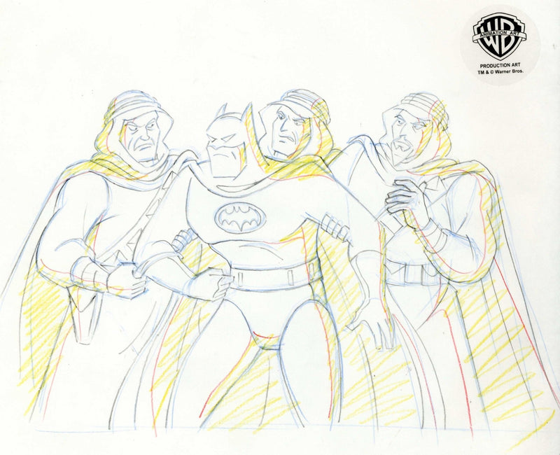 Batman The Animated Series Original Production Drawing: Batman - Choice Fine Art