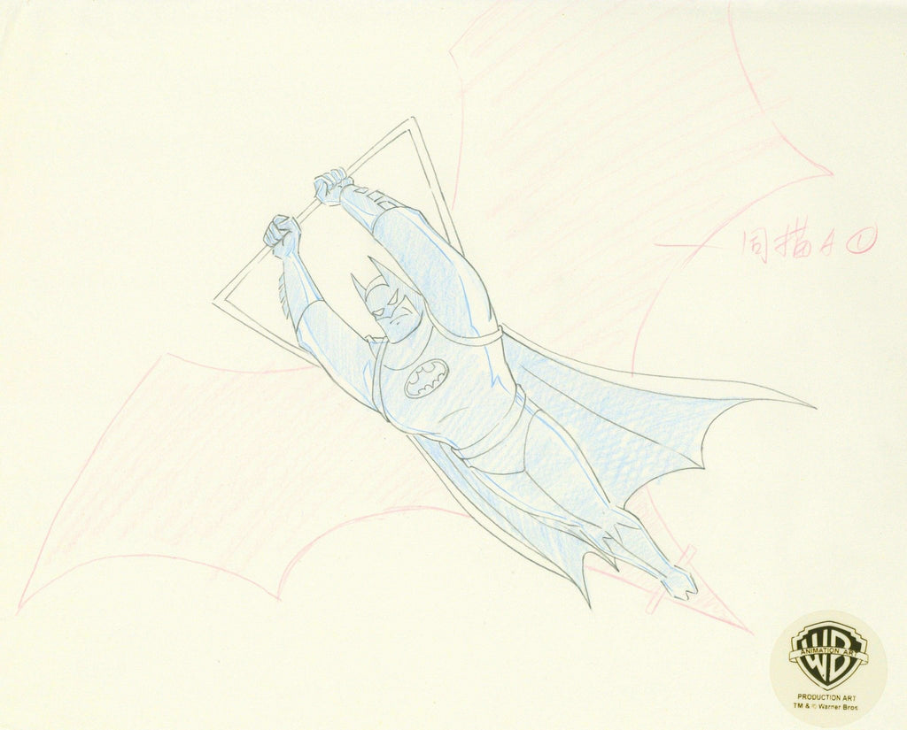 Batman The Animated Series Original Production Drawing: Batman - Choice Fine Art